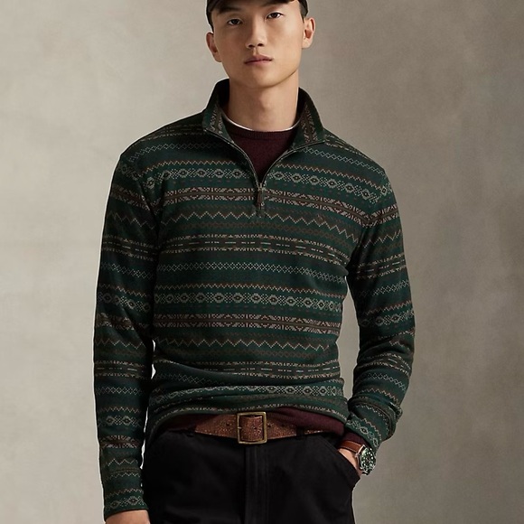 Polo Ralph Lauren Other - POLO RALPH LAUREN ESTATE-RIB QUARTER-ZIP PULLOVER